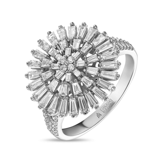 Кольцо с бриллиантом