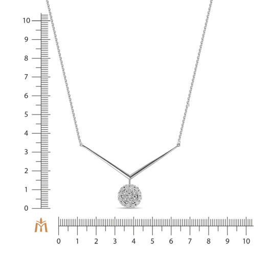 Колье с бриллиантом