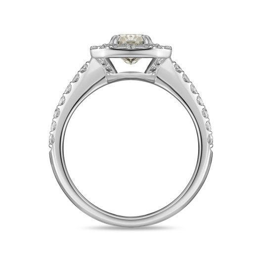 Кольцо с бриллиантами