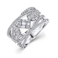 Кольцо с бриллиантами - фото 1 Кольцо с бриллиантами - фото 1