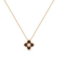 Колье с облагороженными бриллиантами - фото 1