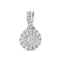 Подвеска с бриллиантами - фото 1