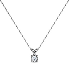 Колье с бриллиантом