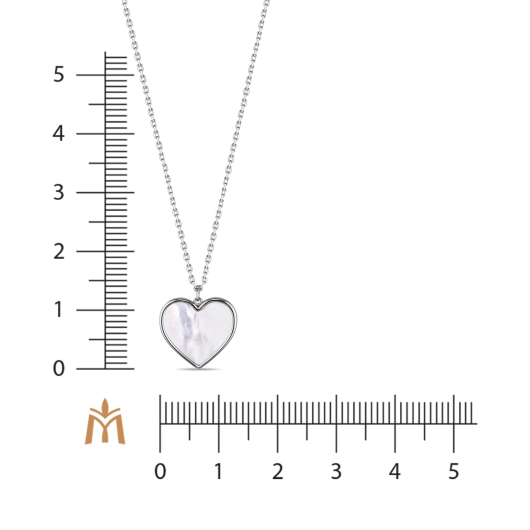 Колье с перламутром