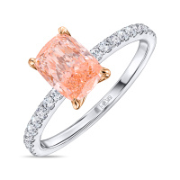 Кольцо с бриллиантом - фото 1 Кольцо с бриллиантом - фото 1