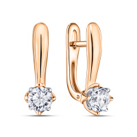 Серьги с бриллиантами - фото 1 Серьги с бриллиантами - фото 1