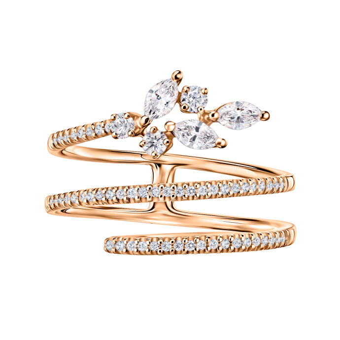 Кольцо с бриллиантами - фото 3