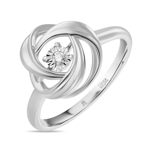 Кольцо с бриллиантом