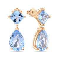 Серьги с топазами - фото 1 Серьги с топазами - фото 1