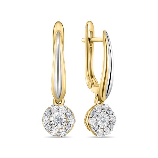 Серьги с бриллиантами