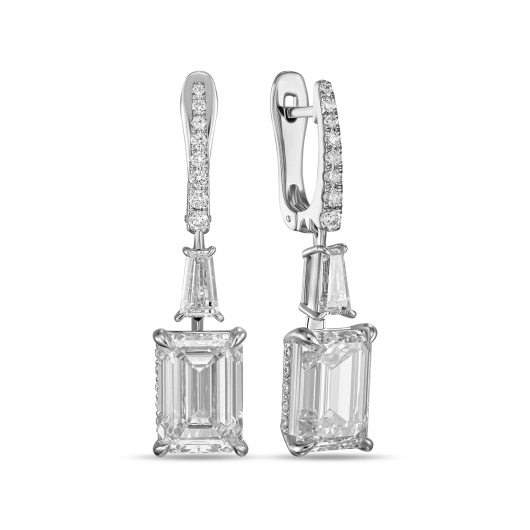 Серьги с бриллиантом