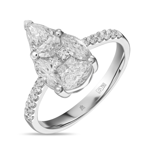 Кольцо с бриллиантами