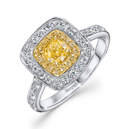 Кольцо с бриллиантами