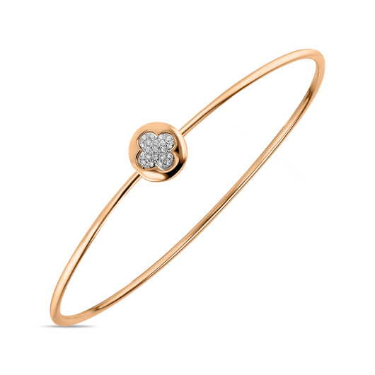 Браслет жесткий с бриллиантами