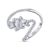 Кольцо с бриллиантами - фото 1