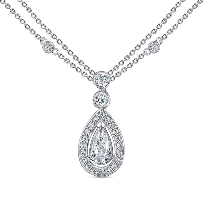 Колье с бриллиантами - фото 1