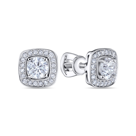 Серьги с бриллиантами