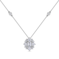 Колье с бриллиантами - фото 1