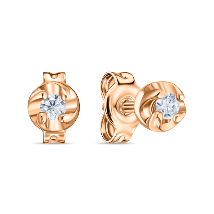 Серьги с бриллиантами - фото 1 Серьги с бриллиантами - фото 1