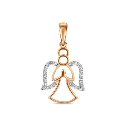 Подвеска с фианитами