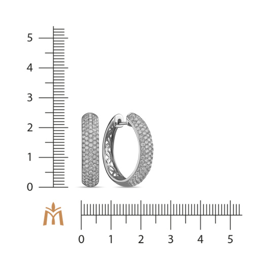 Серьги с бриллиантами