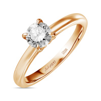 Кольцо с бриллиантом - фото 1 Кольцо с бриллиантом - фото 1