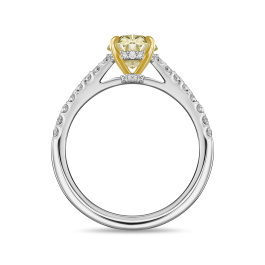 Кольцо с бриллиантами