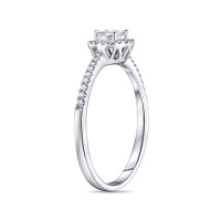 Кольцо с бриллиантами - фото 2 Кольцо с бриллиантами - фото 2