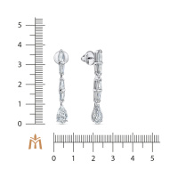 Серьги с бриллиантами - фото 2 Серьги с бриллиантами - фото 2