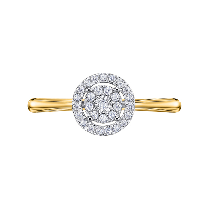 Кольцо с бриллиантами - фото 3 Кольцо с бриллиантами - фото 3