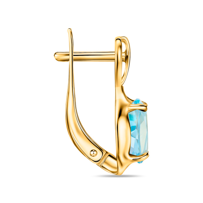 Серьги с топазами - фото 1 Серьги с топазами - фото 1