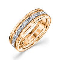 Кольцо с бриллиантами - фото 1