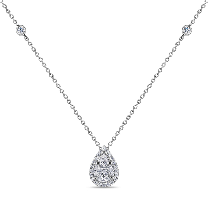 Колье с бриллиантами - фото 1