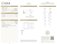 Бриллиант изумруд огранка 1.72 карат - фото 5 Бриллиант изумруд огранка 1.72 карат - фото 5