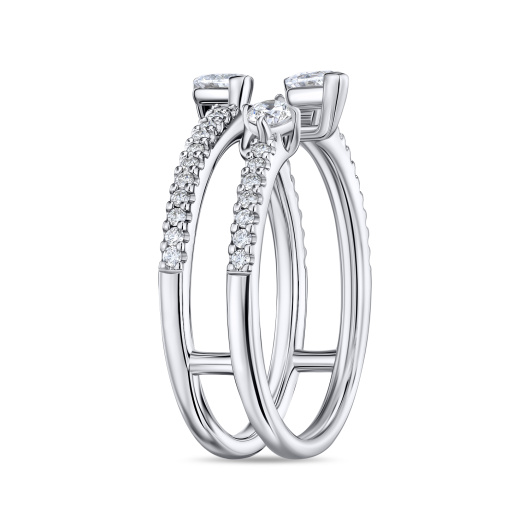 Кольцо с бриллиантами