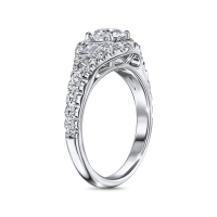 Кольцо с бриллиантами - фото 2