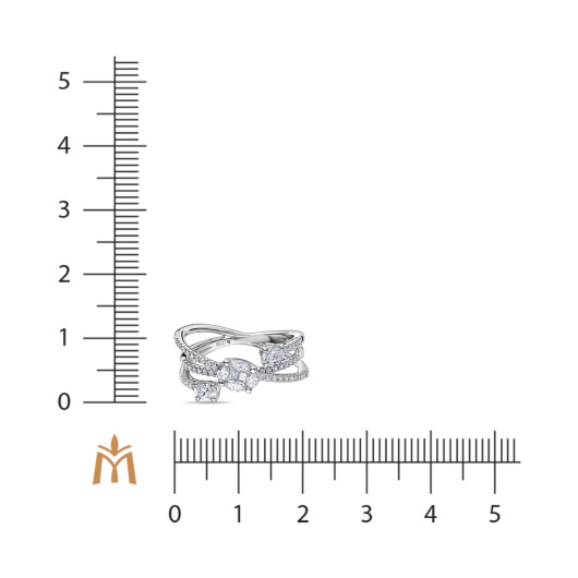 Кольцо с бриллиантами