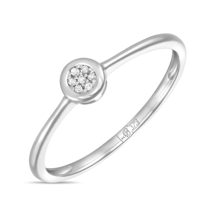 Кольцо с бриллиантами - фото 1 Кольцо с бриллиантами - фото 1