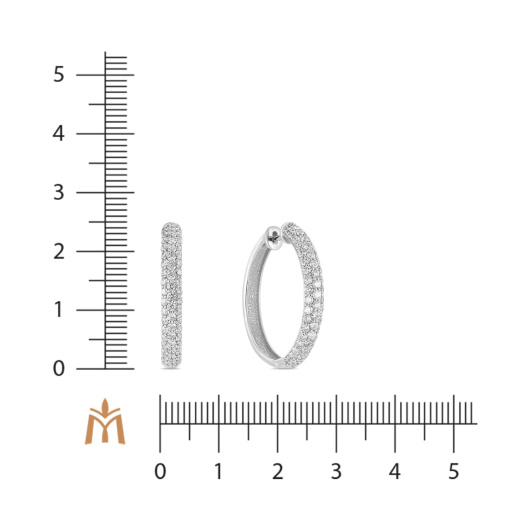 Серьги с бриллиантами