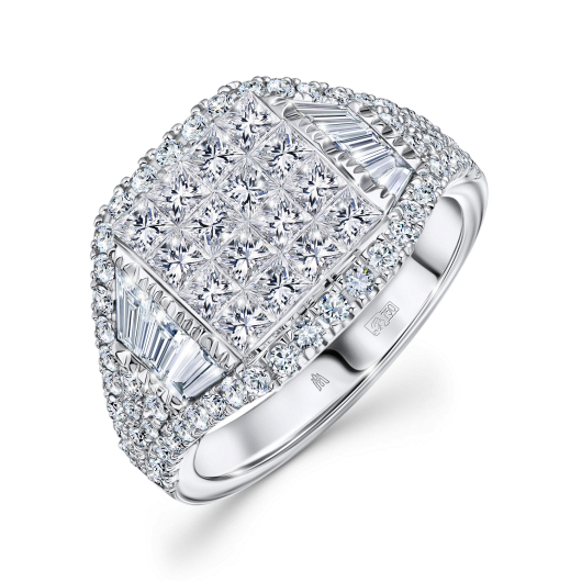 Кольцо с бриллиантами