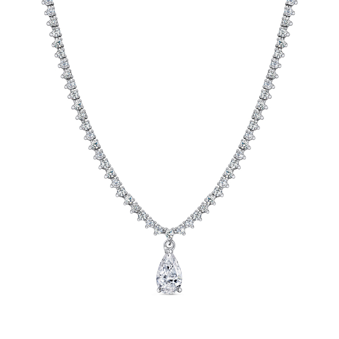 Колье с бриллиантами - фото 1