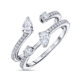 Кольцо с бриллиантами