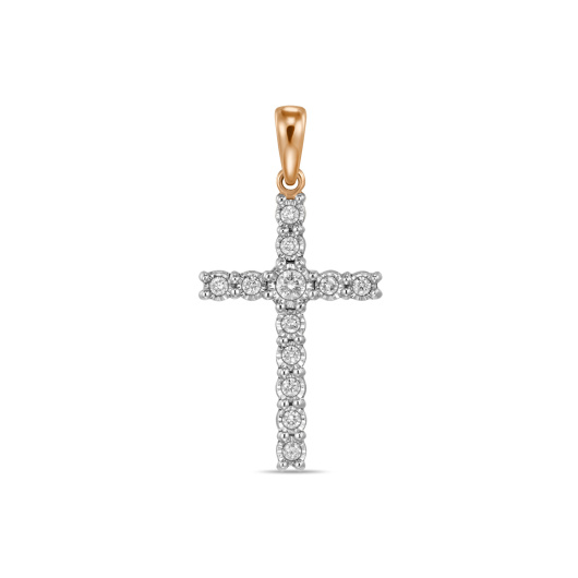 Крест с бриллиантами