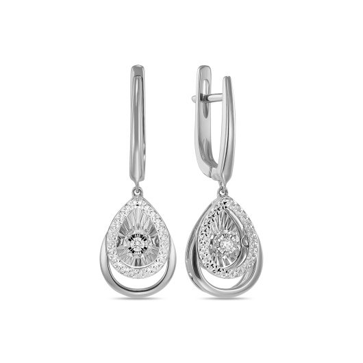 Серьги с бриллиантами