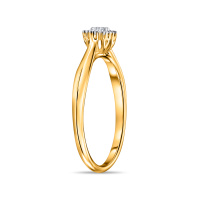 Кольцо с бриллиантом - фото 2 Кольцо с бриллиантом - фото 2