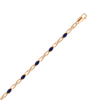 Браслет с сапфиром - фото 1