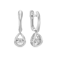 Серьги с бриллиантами - фото 2