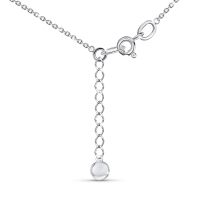 Колье с бриллиантами, жемчугом и кварцем - фото 2