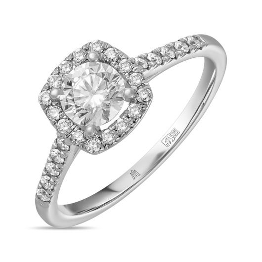 Кольцо с бриллиантом