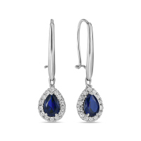 Серьги с сапфиром - фото 2